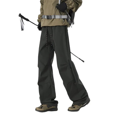 Pantalon trekking gris