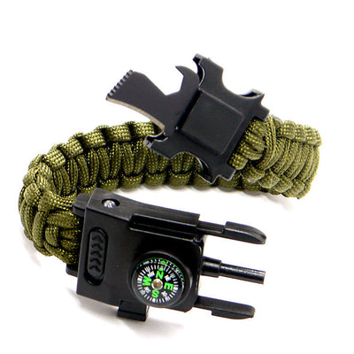 Para cord knife bracelet