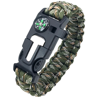 Paracord flint bracelet