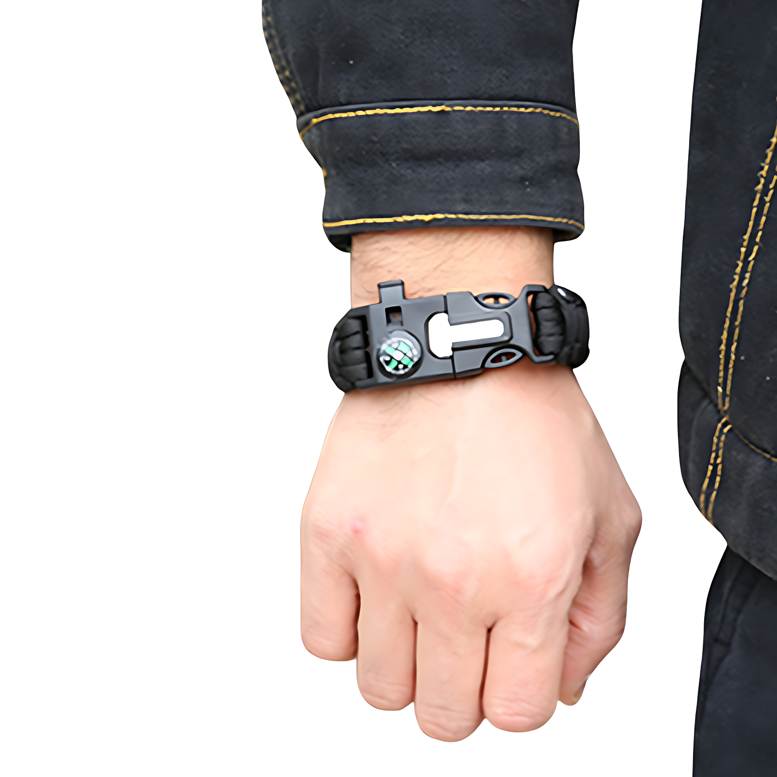 Paracord flint bracelet