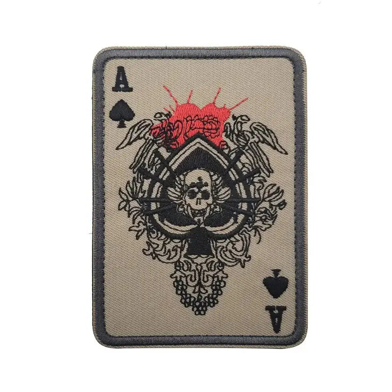 PATCH MILITAIRE - CARTE DE LA MORT