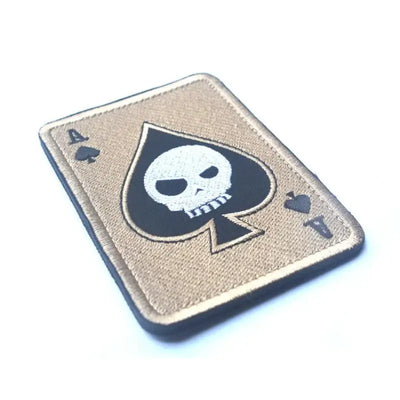 PATCH MILITAIRE - CARTE DE LA MORT