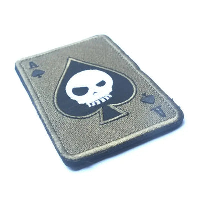PATCH MILITAIRE - CARTE DE LA MORT
