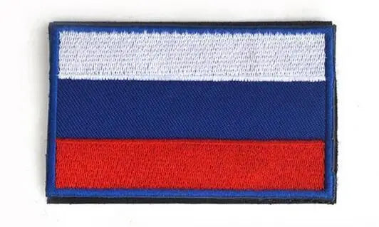 PATCH MILITAIRE - DRAPEAU BRODÉ