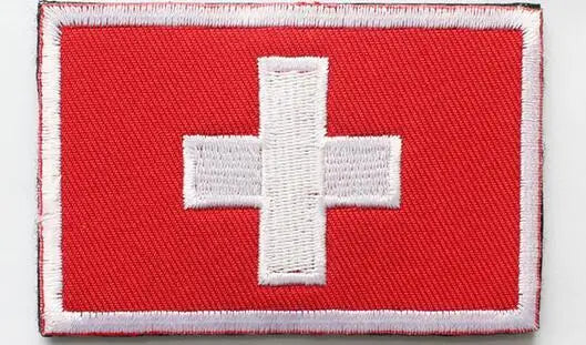 PATCH MILITAIRE - DRAPEAU BRODÉ