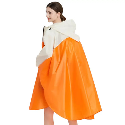 Poncho de pluie femme coupe vent