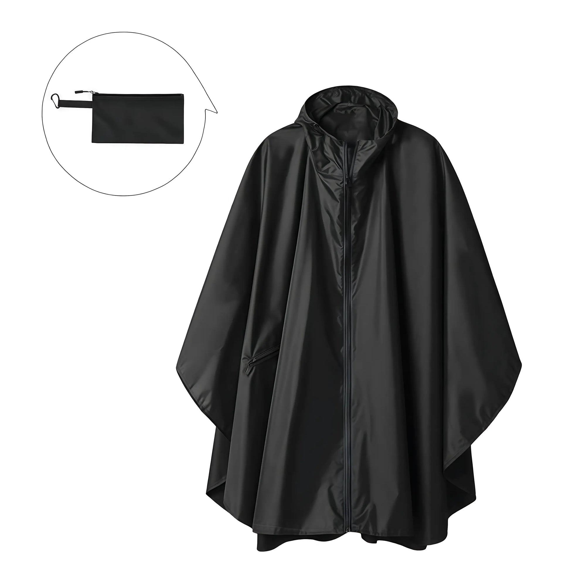 Poncho randonnée femme