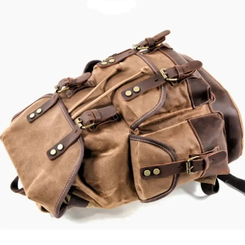 Sac à dos vintage homme militaire