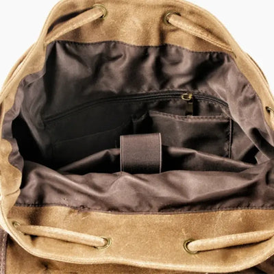 Sac à dos vintage homme militaire