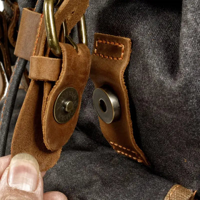 Sac à dos vintage homme militaire