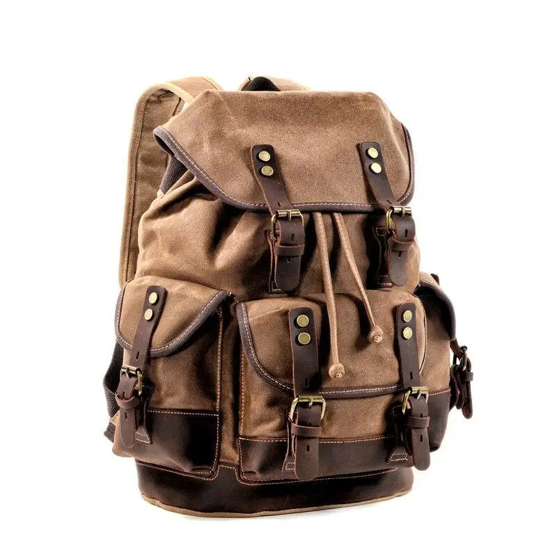 Sac à dos vintage homme militaire