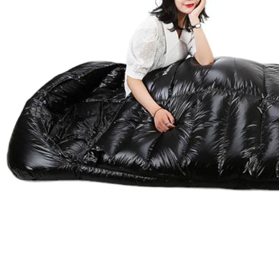Sac de couchage double duvet