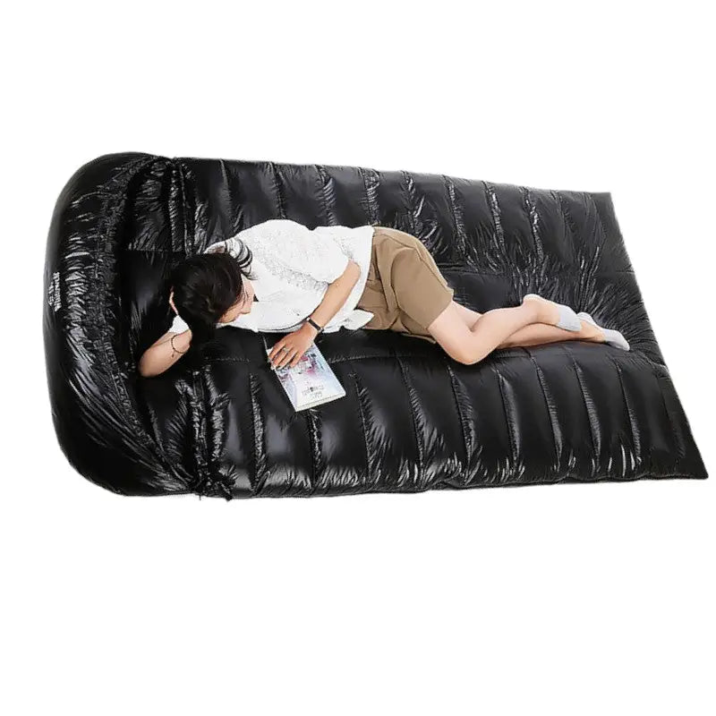 Sac de couchage double duvet