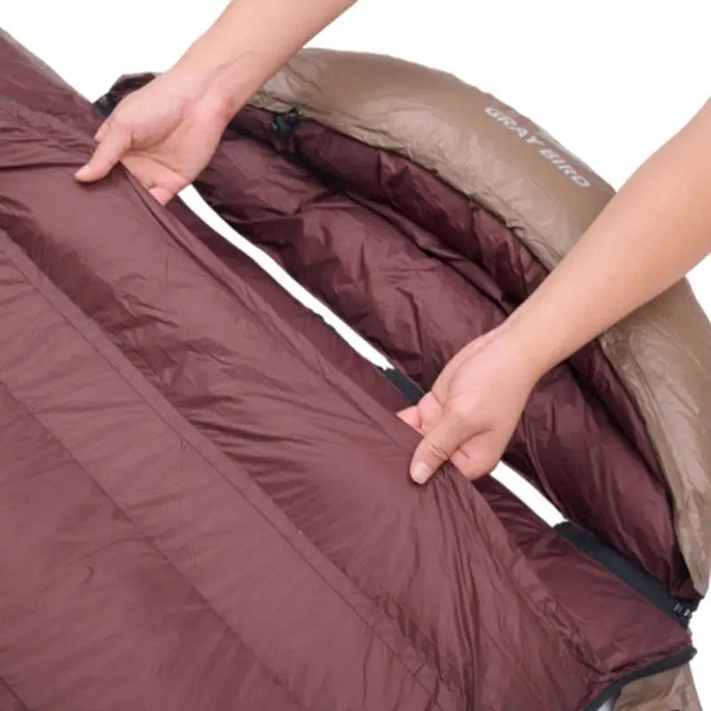 Sac de couchage duvet d’oie