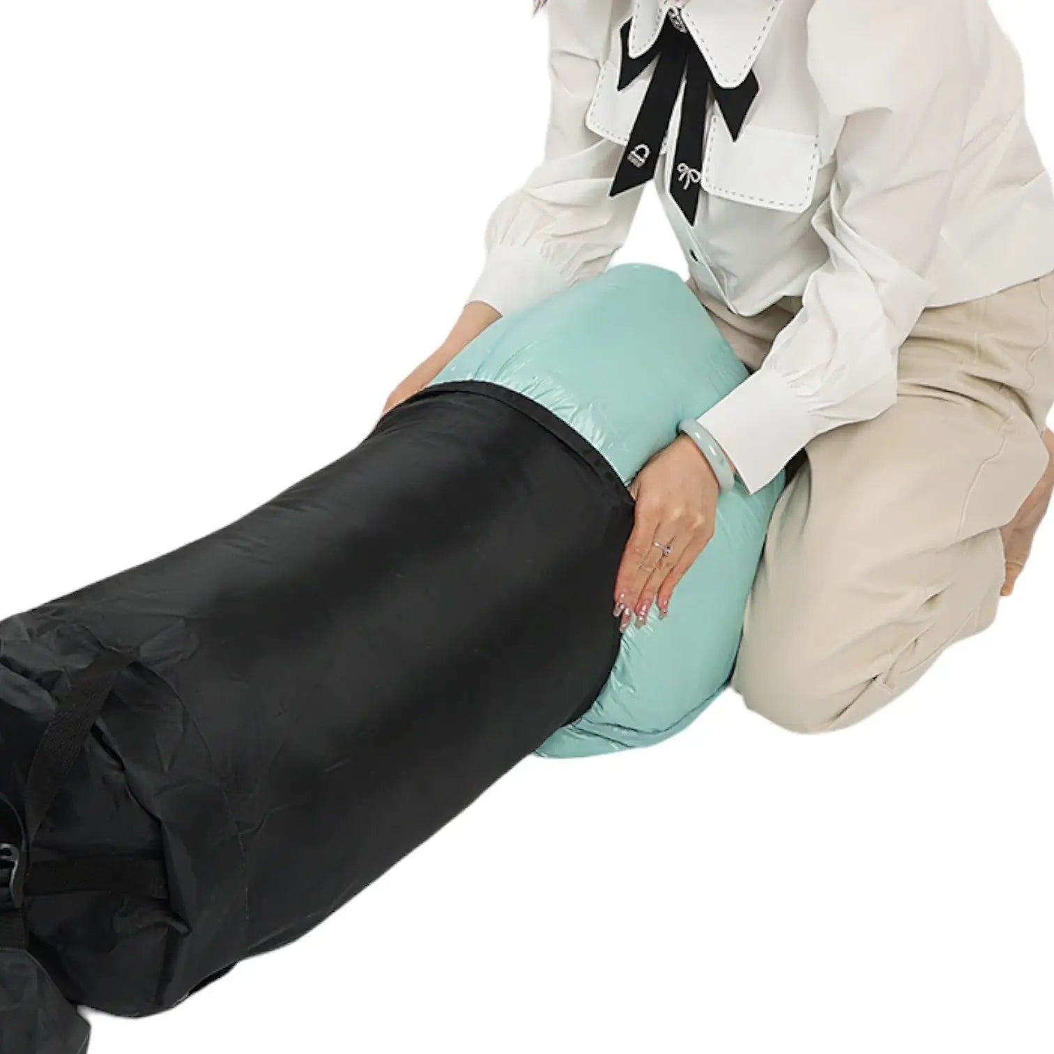 Sac de couchage rectangulaire duvet d’oie