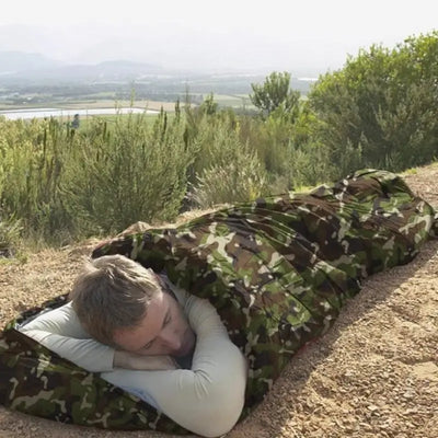 Sac de couchage trek camouflage