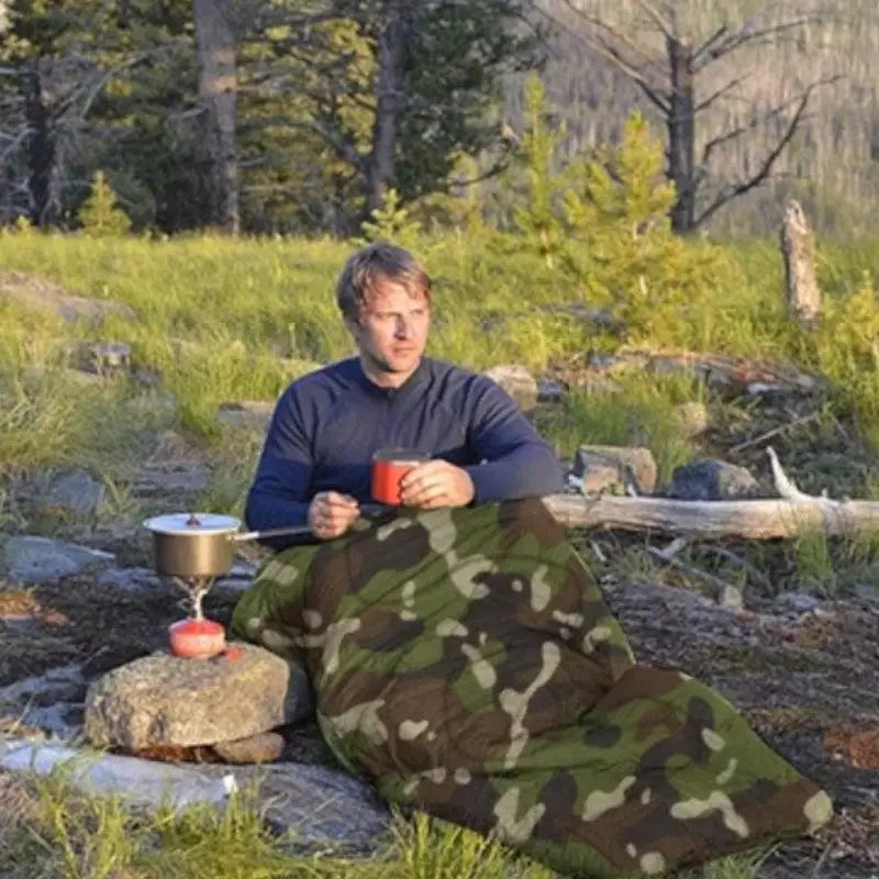 Sac de couchage trek camouflage