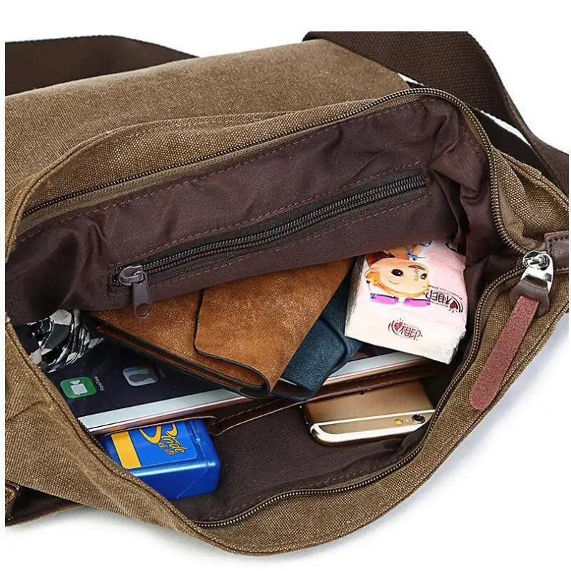 Sac militaire besace vintage