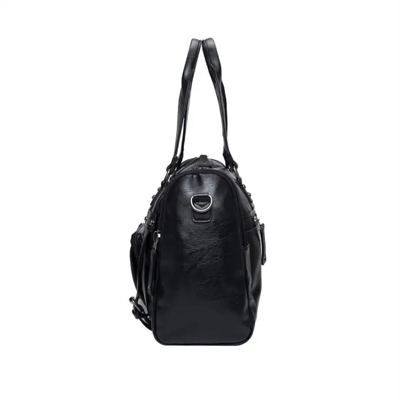 SAC MILITAIRE VINTAGE CUIR ARTIFICIEL SUPÉRIEUR