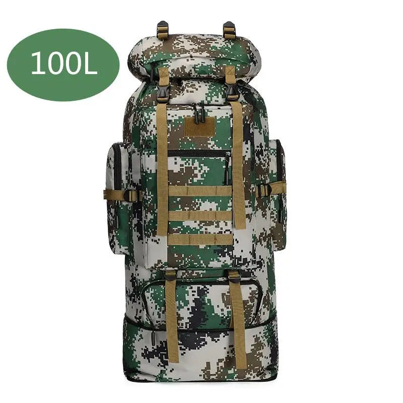 SAC DE VOYAGE MILITAIRE - CAMOUFLAGE 100L
