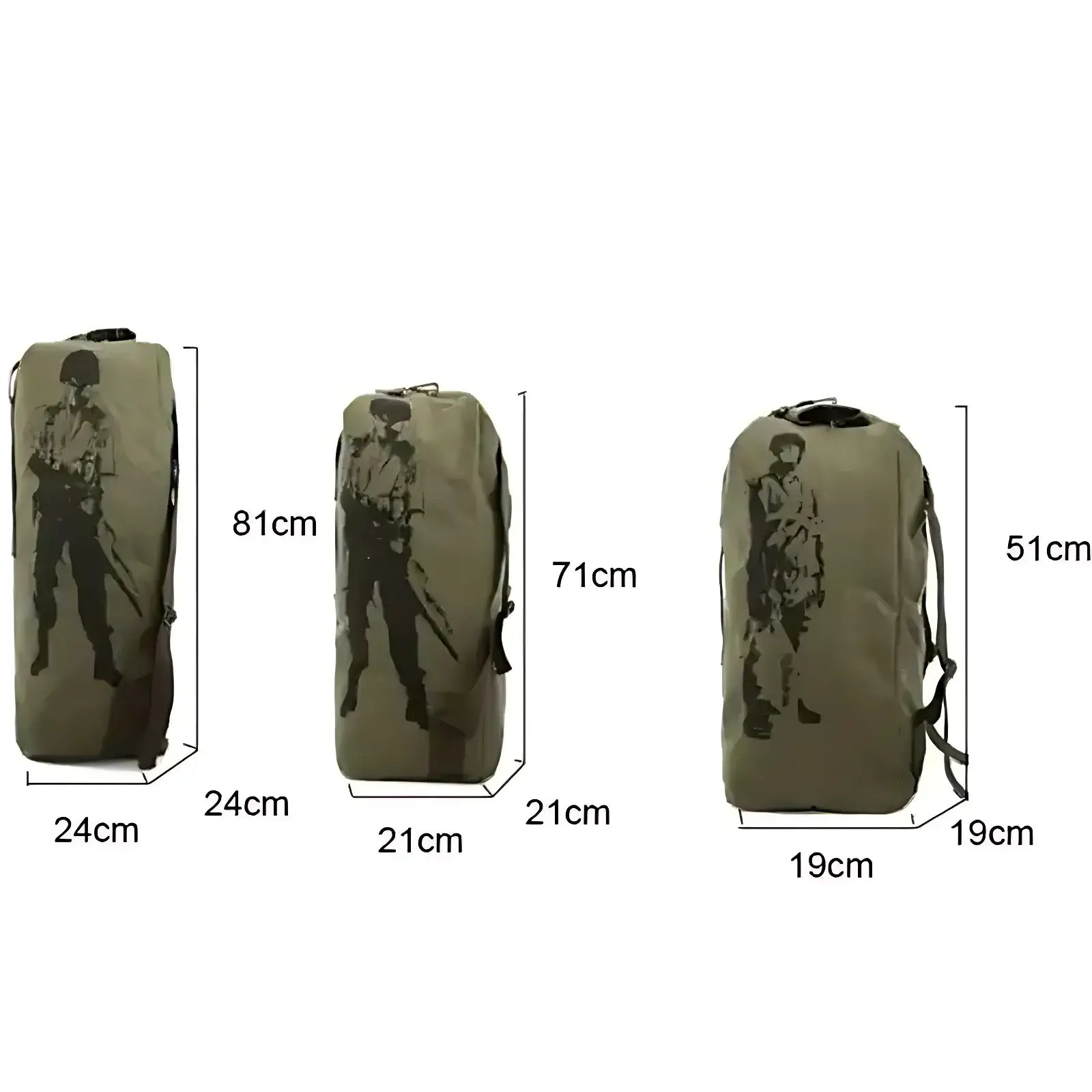 SAC DE VOYAGE MILITAIRE - CAMPING