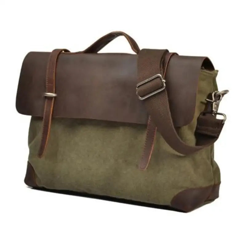 Sacoche militaire cuir