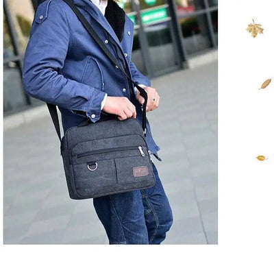 Sacoche militaire toile