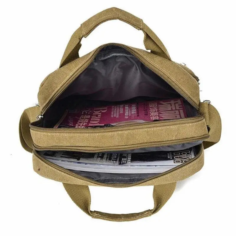 Sacoche militaire toile