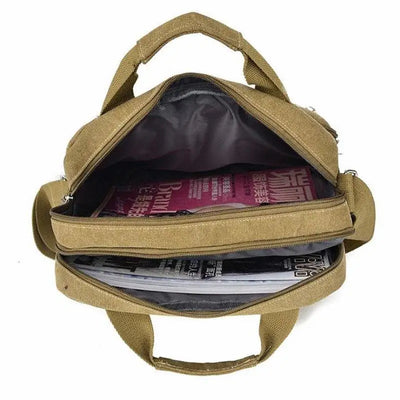 Sacoche militaire toile