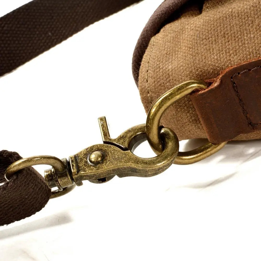 Sacoche militaire vintage