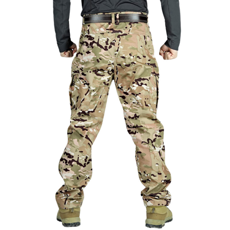 slim combat trousers mens