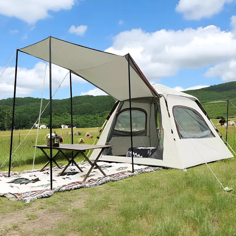 Tente cabane camping