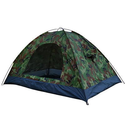 Tente camping camouflage