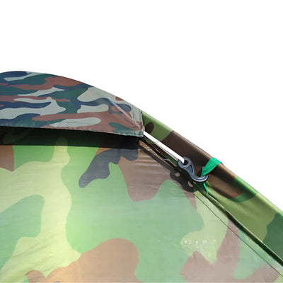Tente camping camouflage