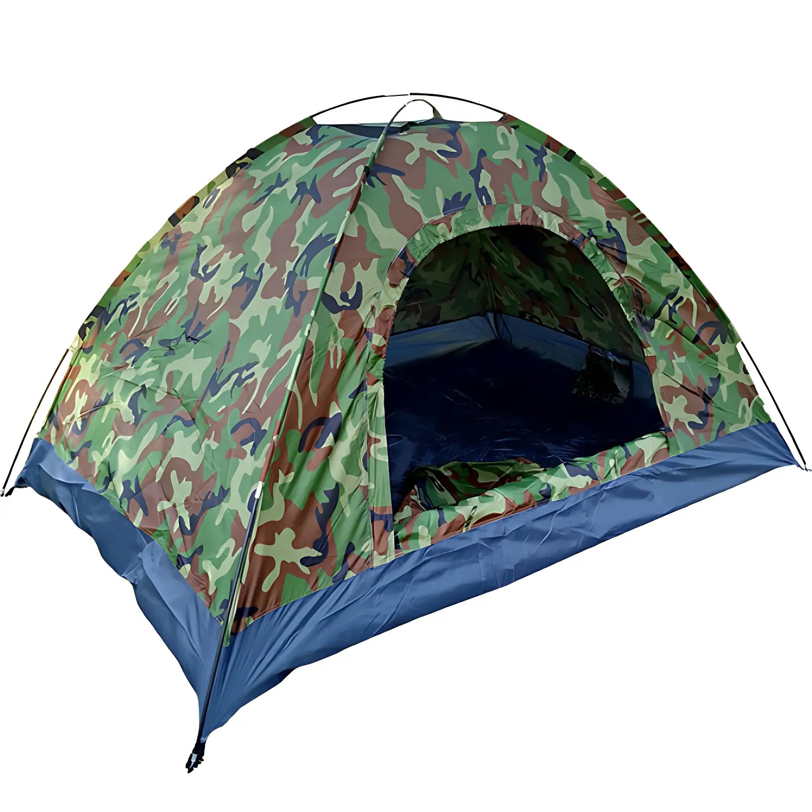 Tente camping camouflage