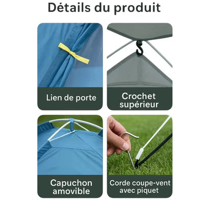 Tente de randonnée 2 places légère