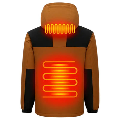 Veste chauffante avec écran digital