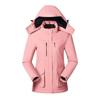 Veste chauffante hiver femme trois niveaux de chaleur USB 5V autonomie huit heures