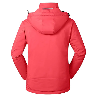 Veste chauffante hiver femme trois niveaux de chaleur USB 5V autonomie huit heures