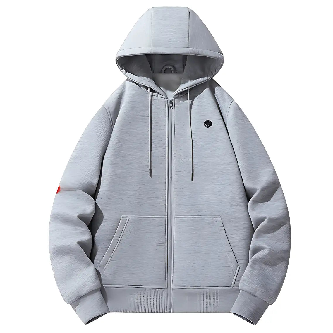 Veste chauffante en molleton avec capuche