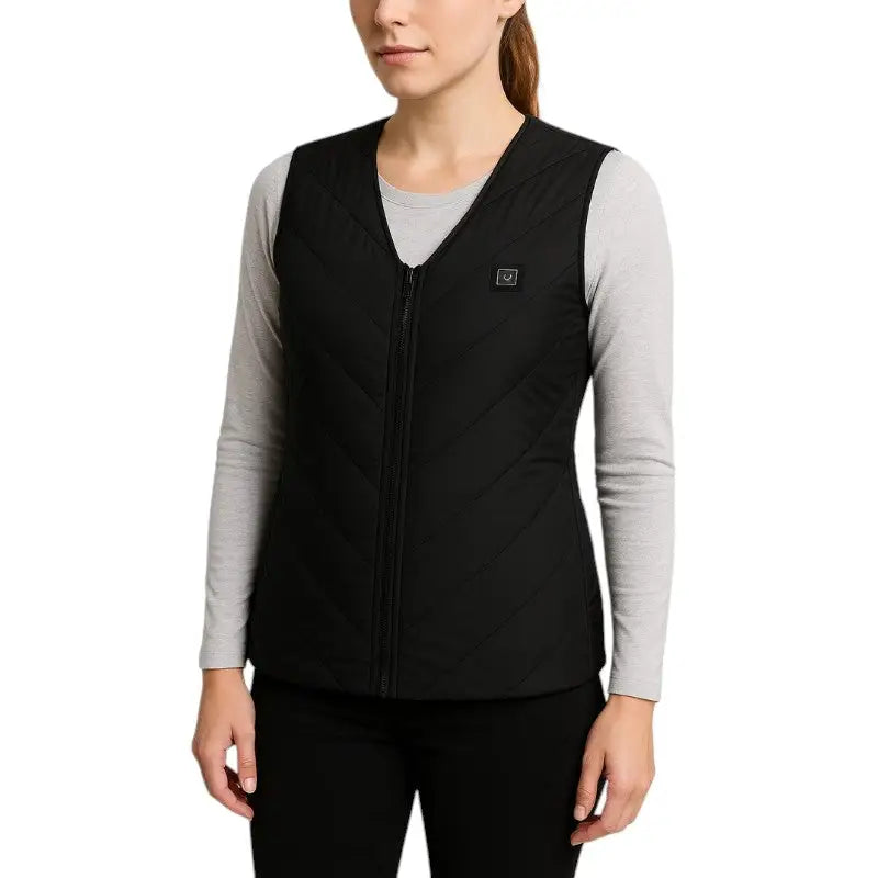 Veste chauffante noir