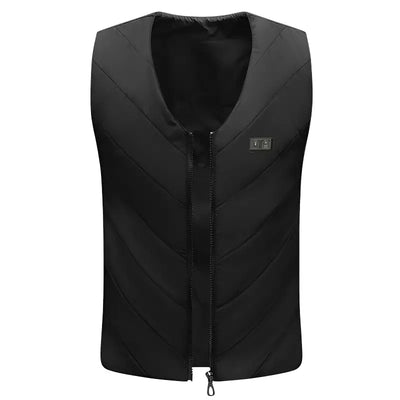 Veste chauffante noir