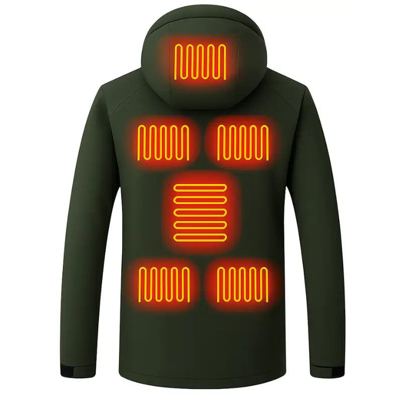 Veste chauffante professionnelle