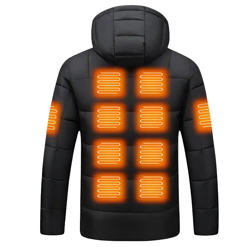 Veste doudoune chauffante