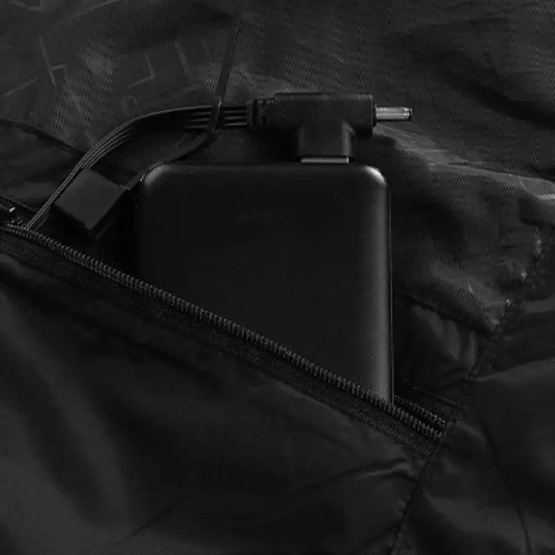 Veste doudoune chauffante