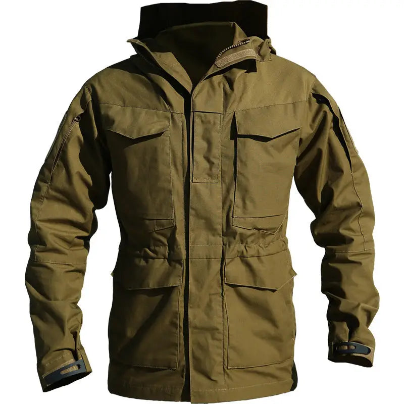 VESTE MILITAIRE AVEC CAPUCHE