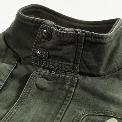 Veste militaire homme kaki