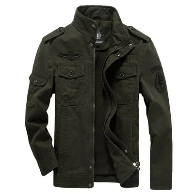 VESTE MILITAIRE AVEC MANCHES À POCHES