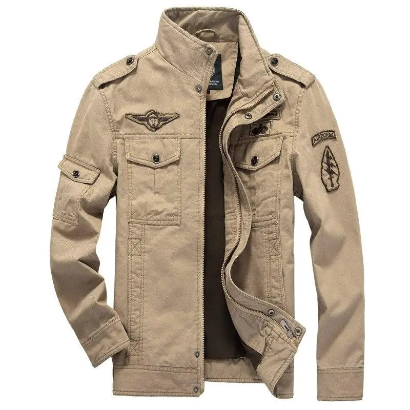 VESTE MILITAIRE AVEC MANCHES À POCHES