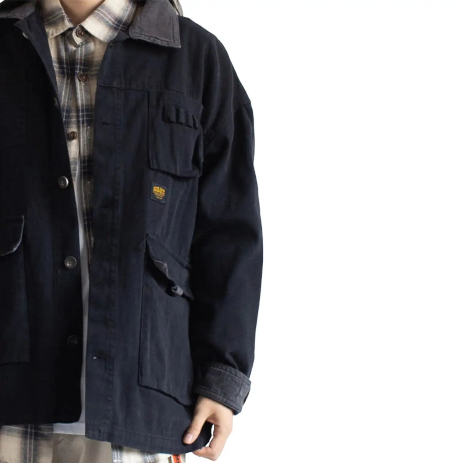 Veste militaire oversize femme